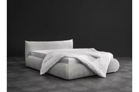 Gemütliches 160er Bett mit Box und Rahmen